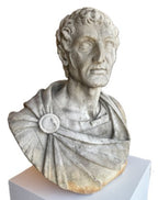 Antique Carved Bust