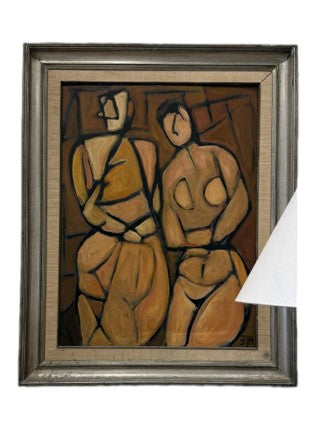 Cubist Figurative Parisian Painting - STM