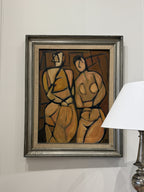 Cubist Figurative Parisian Painting - STM