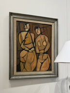 Cubist Figurative Parisian Painting - STM