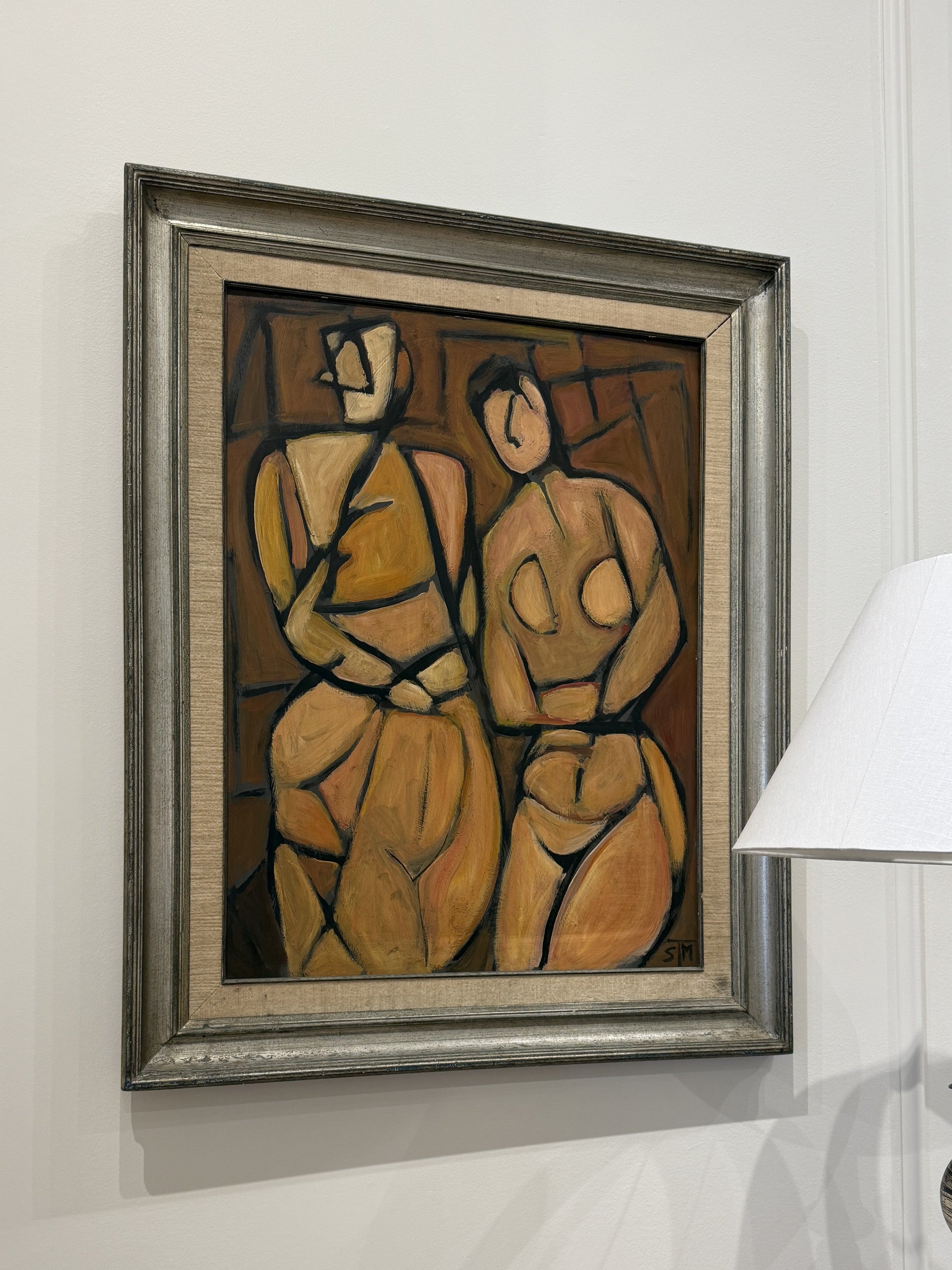 Cubist Figurative Parisian Painting - STM
