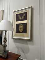 Framed Surrealist Portrait Print - Deeanarska - 31"W x 43"H