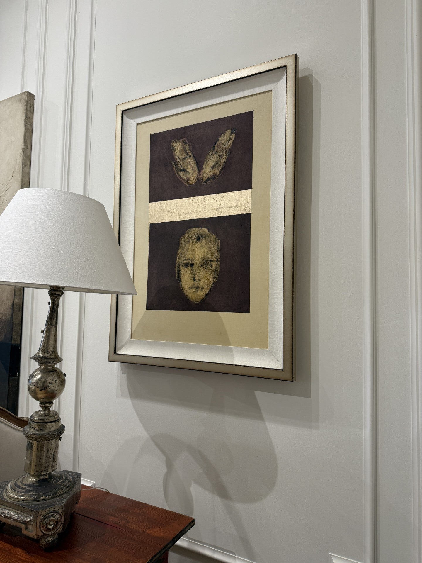Framed Surrealist Portrait Print - Deeanarska - 31"W x 43"H