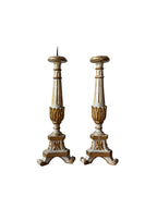 Pair of Antique Baroque Candlesticks