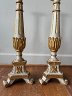 Pair of Antique Baroque Candlesticks