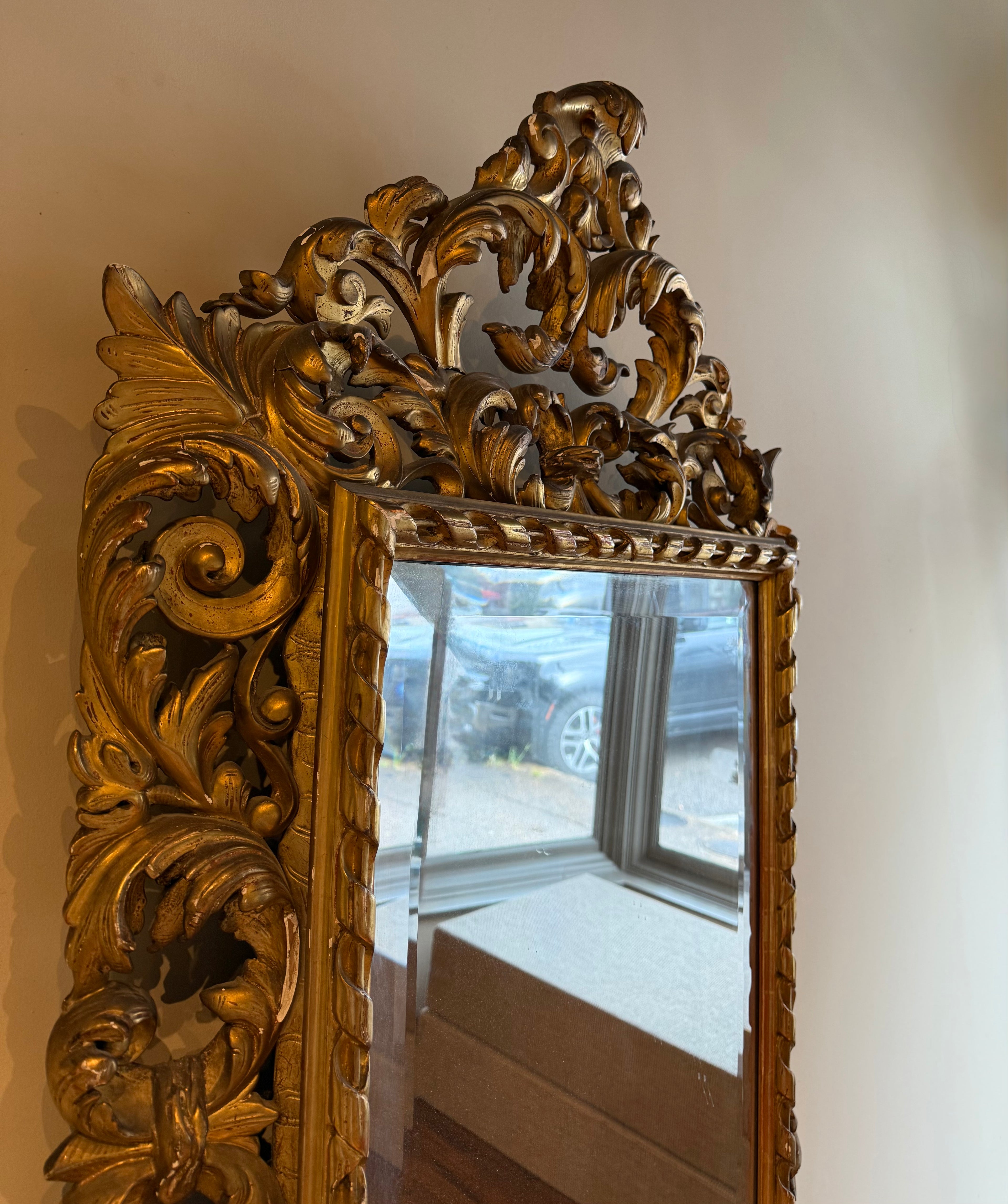 18th Century Giltwood Mirror - 32"W X 48"H