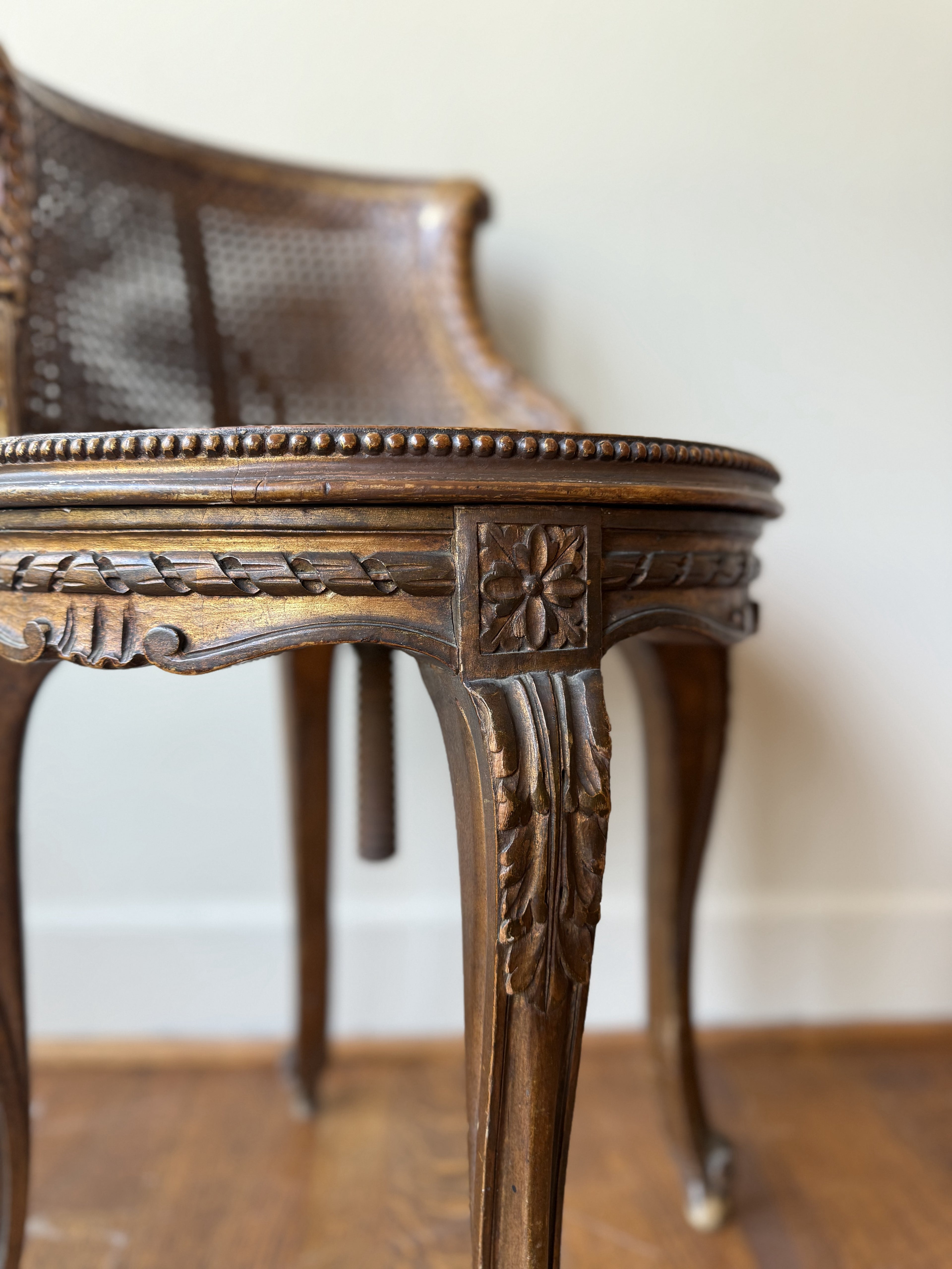 Louis XVI Harpist Stool