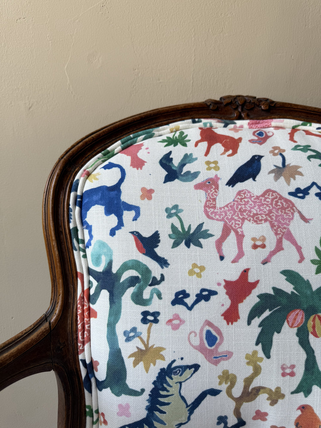 French Louis XV Cabriolet Armchair