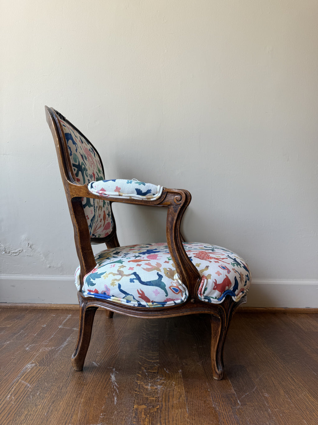 French Louis XV Cabriolet Armchair