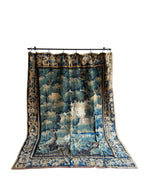 French Antique Tapestry with Border