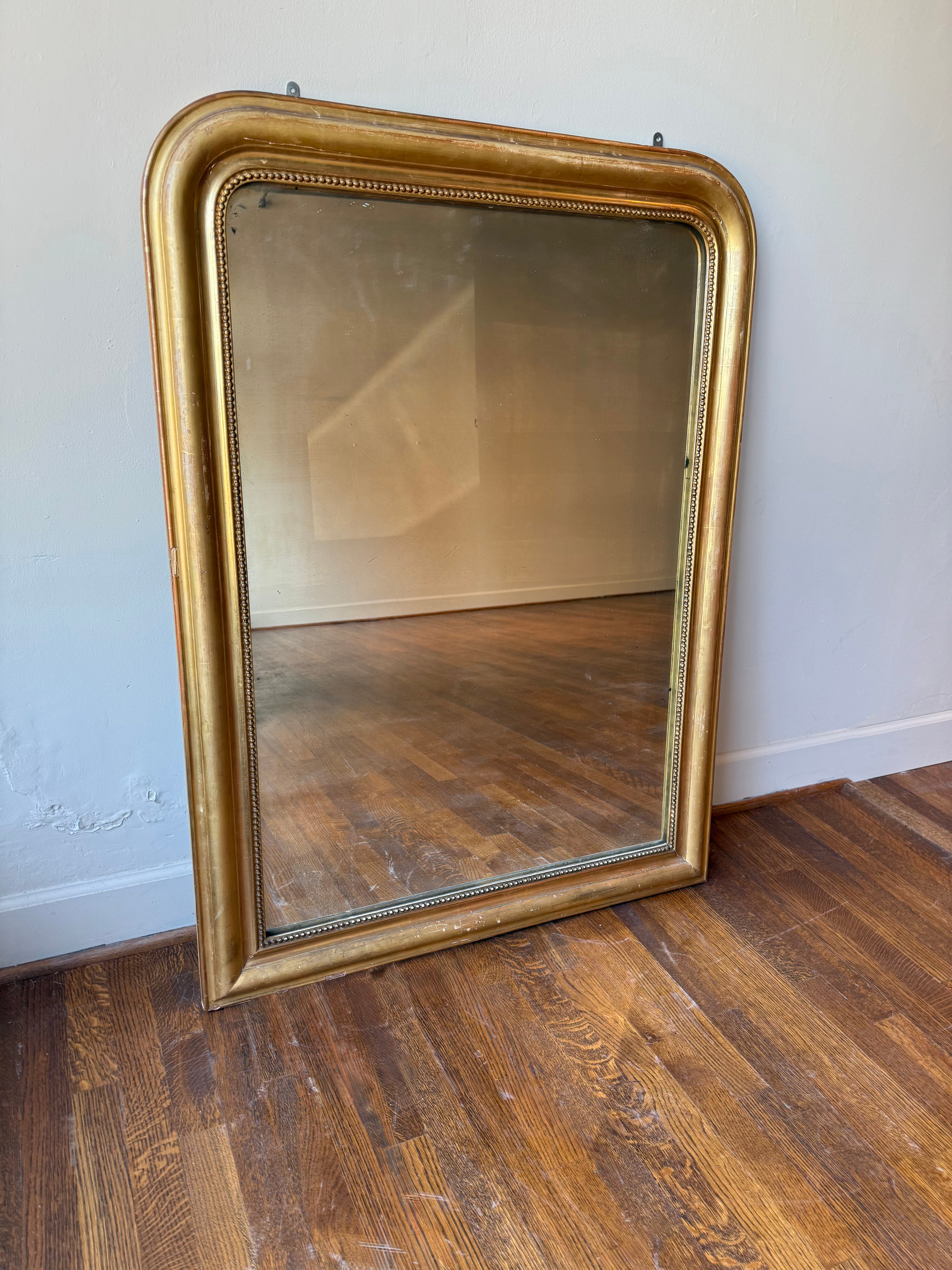 19th Century French Louis Philippe Mirror - 35"W X 47.5"H