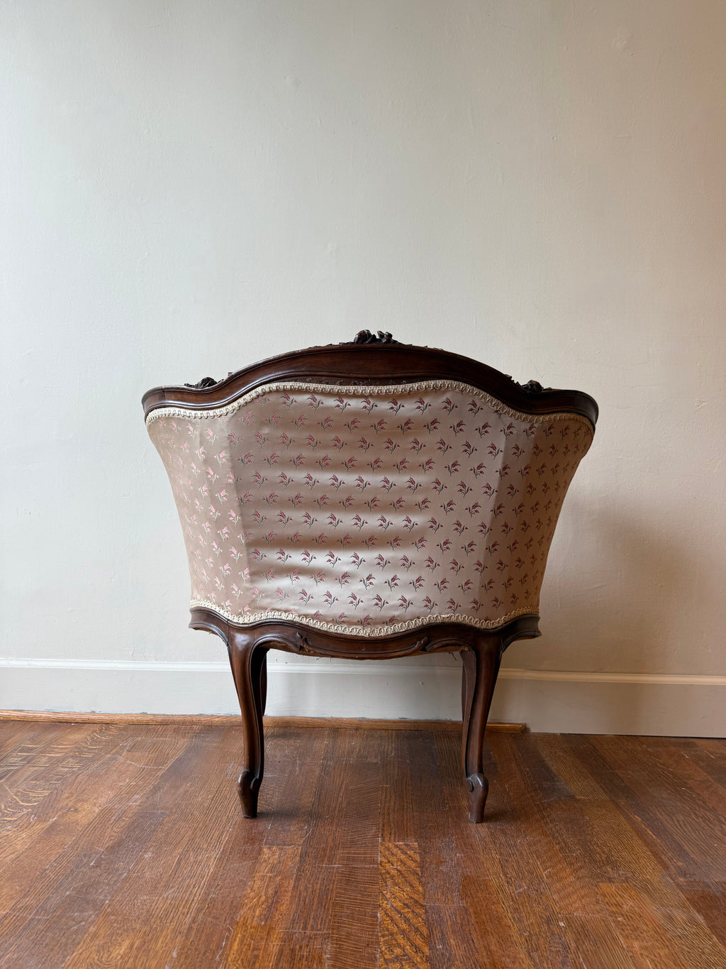 Pair of 1890 French Louis XV Bergere Chairs