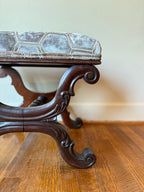 Antique William IV Mahogany Ottoman