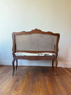 1870 Louis XV Caned Settee
