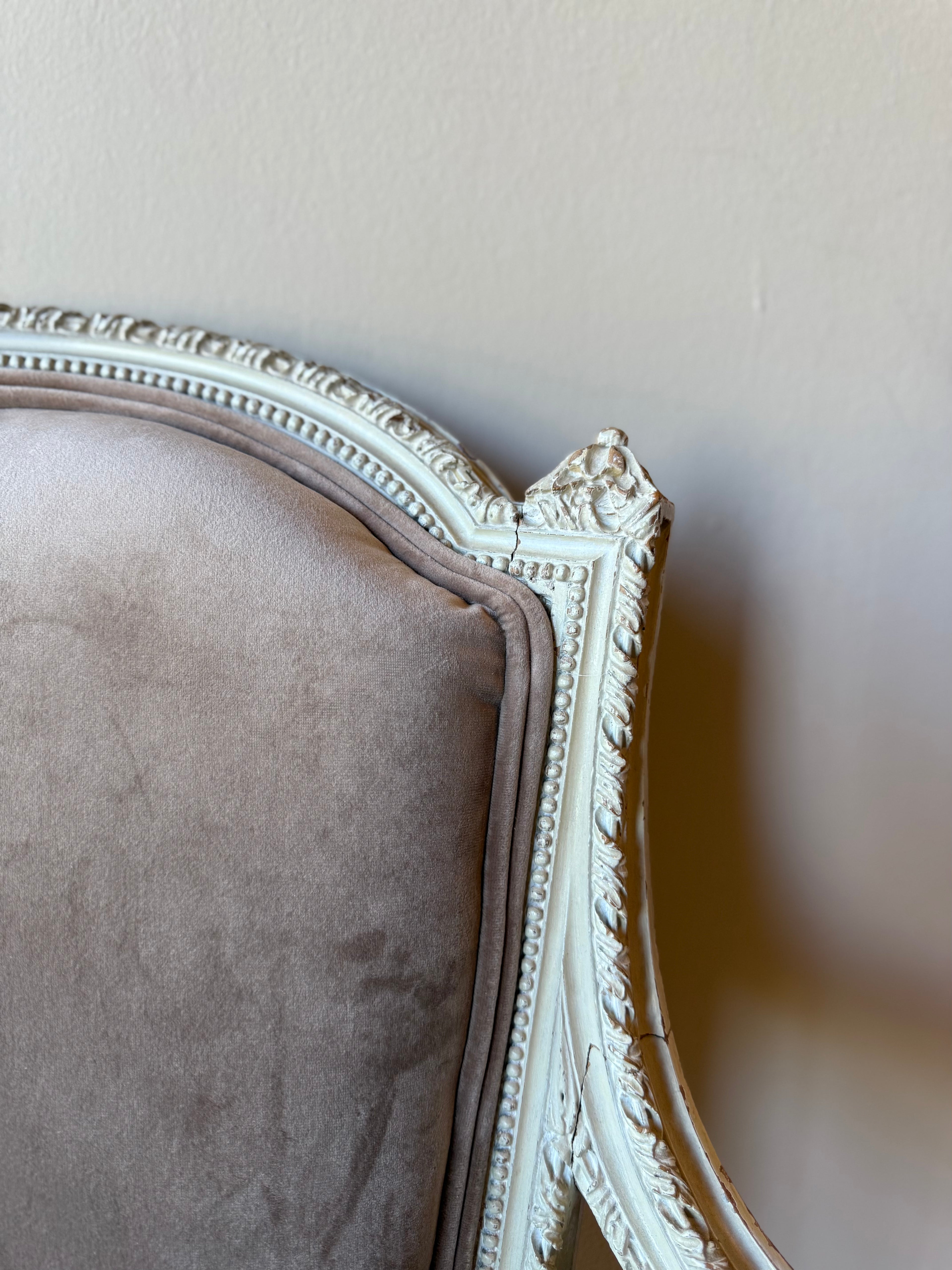 Set of 3 Louis XVI 1890 Antique Armchairs