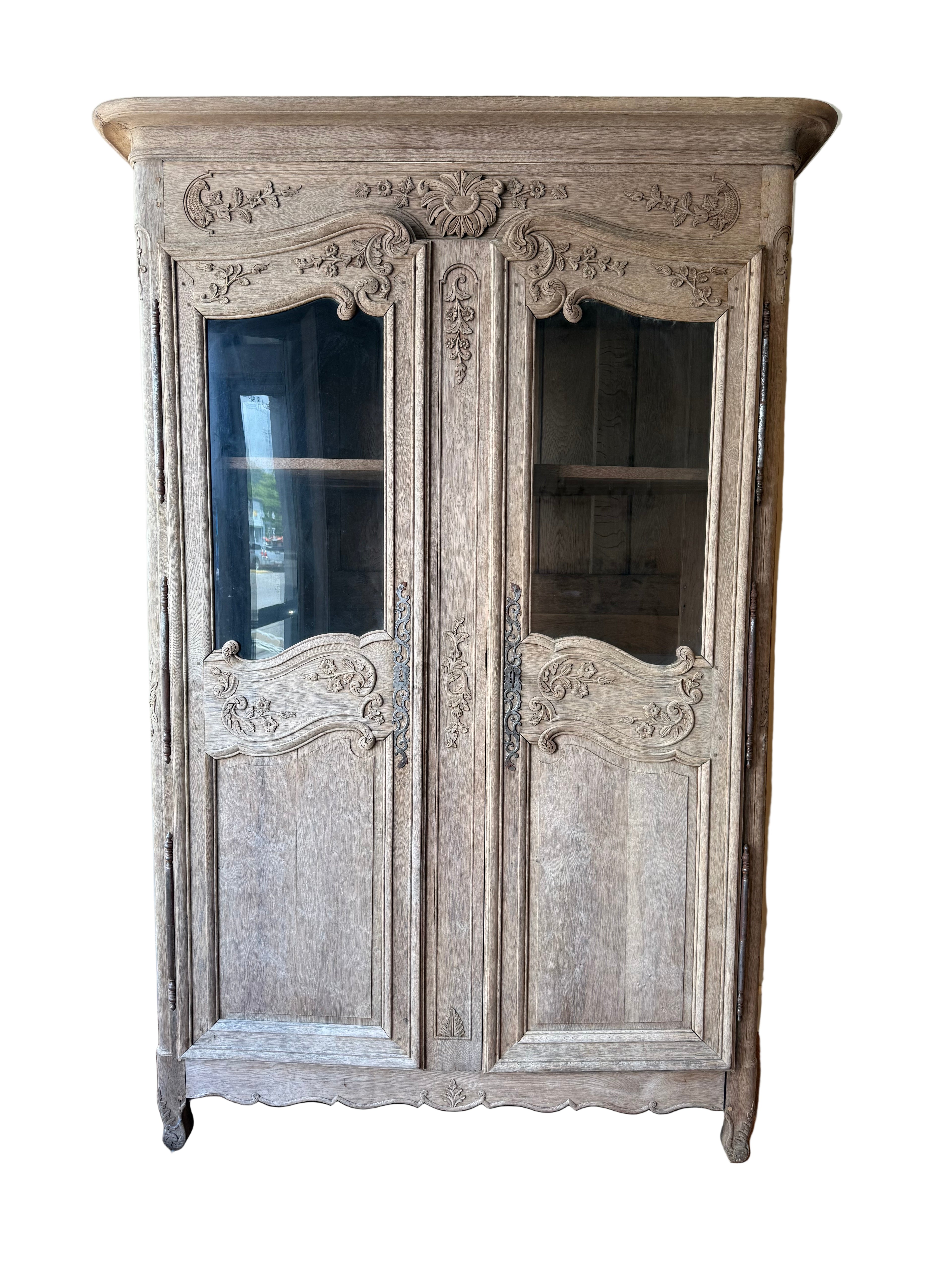 Antique French Oak Armoire