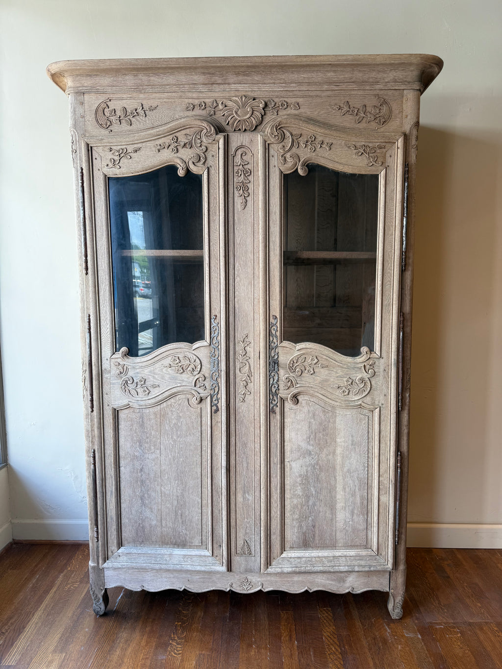 Antique French Oak Armoire