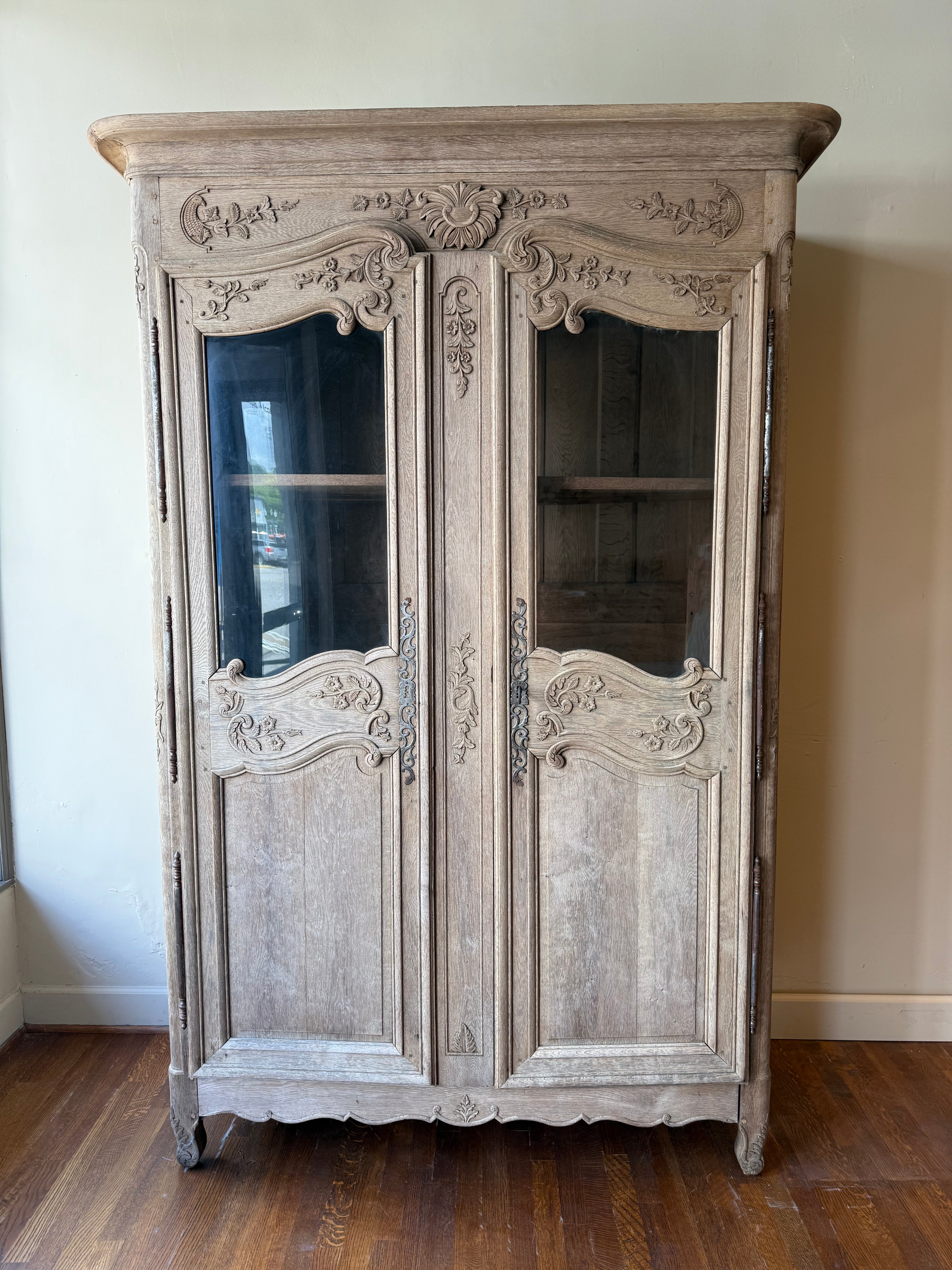 Antique French Oak Armoire