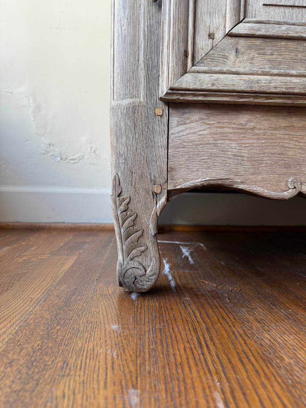 Antique French Oak Armoire