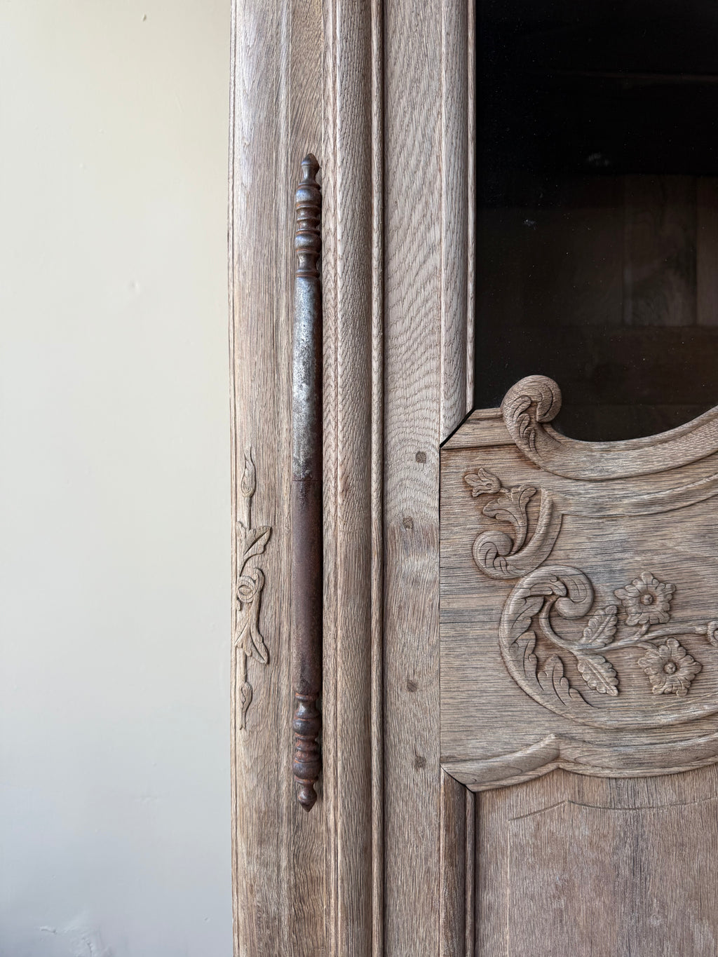 Antique French Oak Armoire