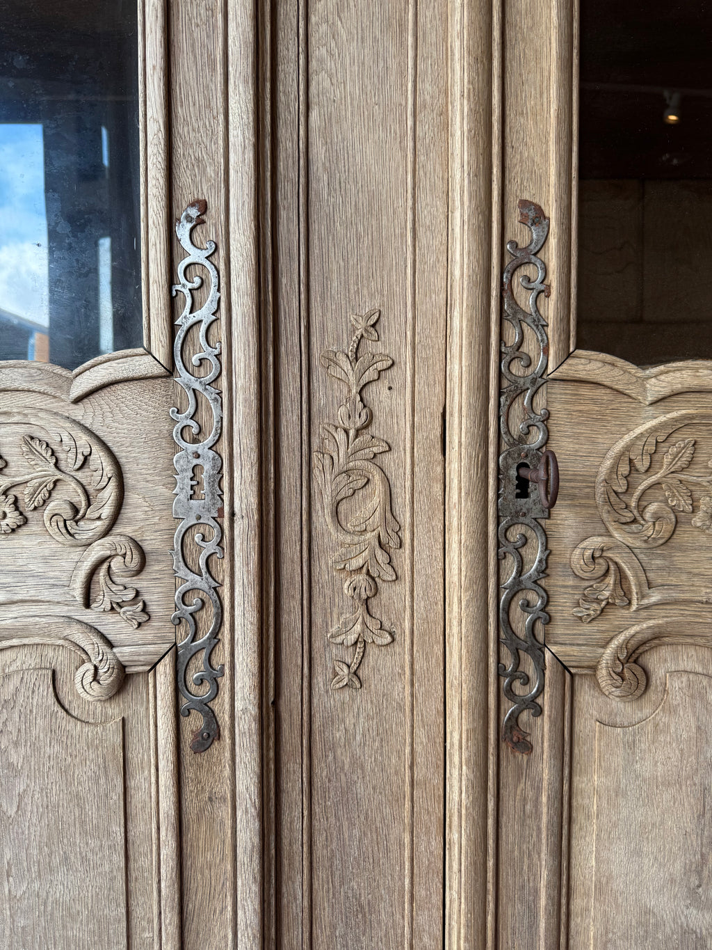 Antique French Oak Armoire