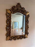 18th Century Antique English Giltwood Mirror