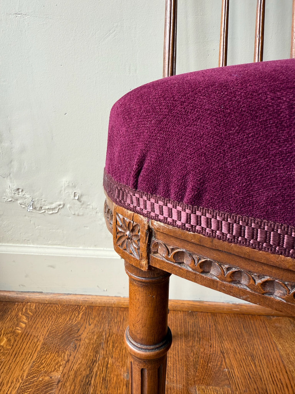 Pair of Louis XVI Armless Chair