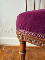 Pair of Louis XVI Armless Chair