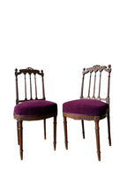 Pair of Louis XVI Armless Chair