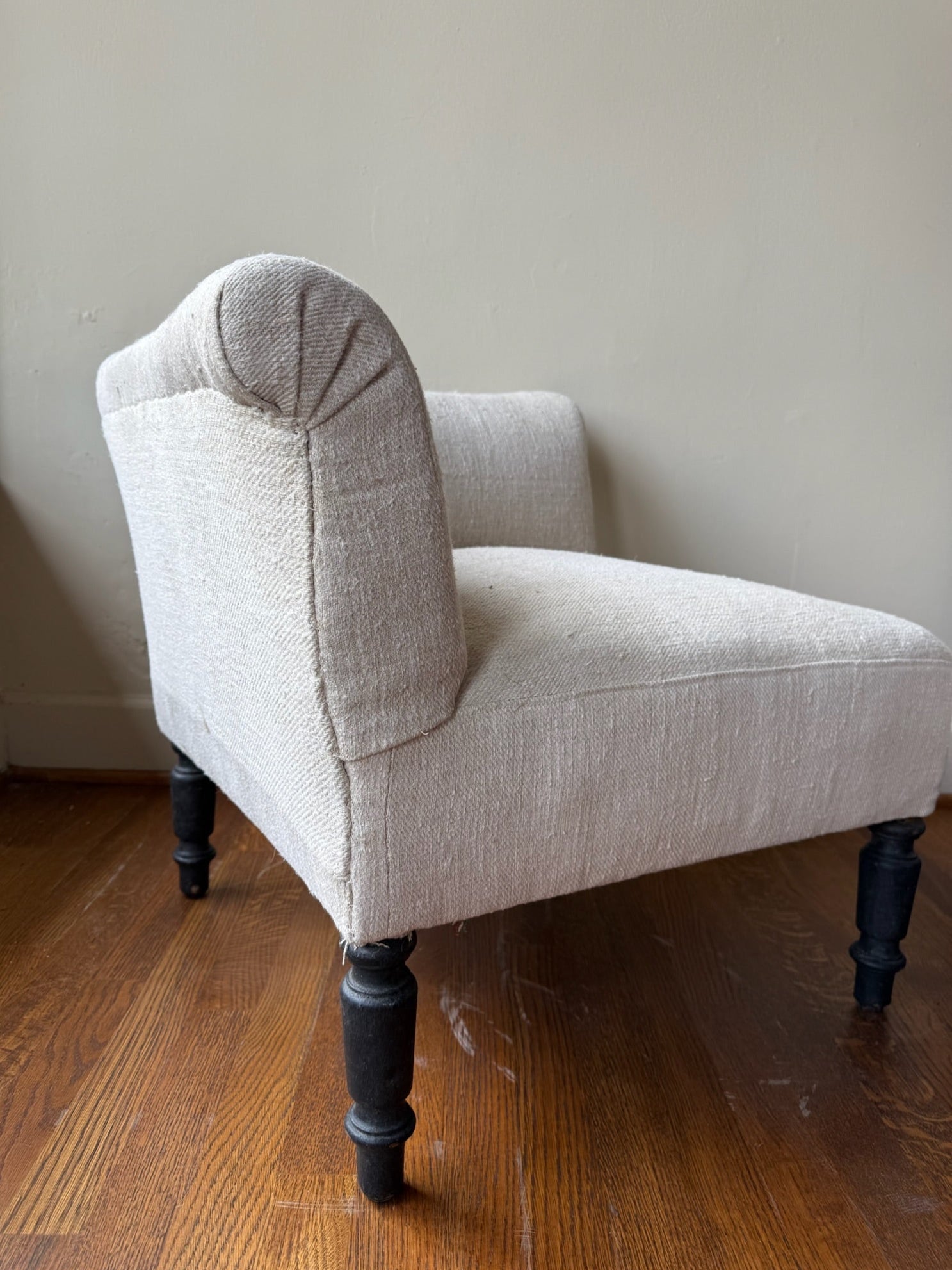 Pair of French Art Deco Tete-a-Tete Chairs