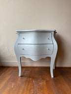 Pair of Louis XV Style Painted Wooden Nightstands