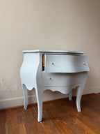 Pair of Louis XV Style Painted Wooden Nightstands