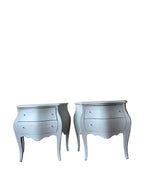 Pair of Louis XV Style Painted Wooden Nightstands