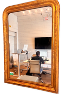 19th Century French Louis Philippe Mirror - 39" W X 55" H