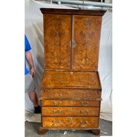 French Bombe Secretary Bookcase (Secrétaire à Abattant)